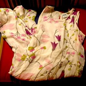 VINTAGE Urban Life floor length 100% cotton dress size S